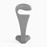 Pisolo bedroom clothes stand - grey 3